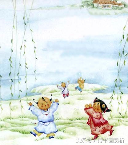 小娃撑小艇，偷釆白莲回六一到了，送您22首关于儿童的古诗……