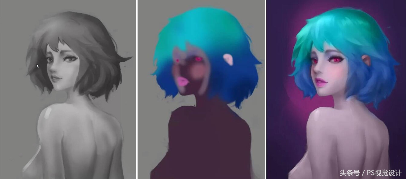 游戏原画教程零基础,角色原画上色教程