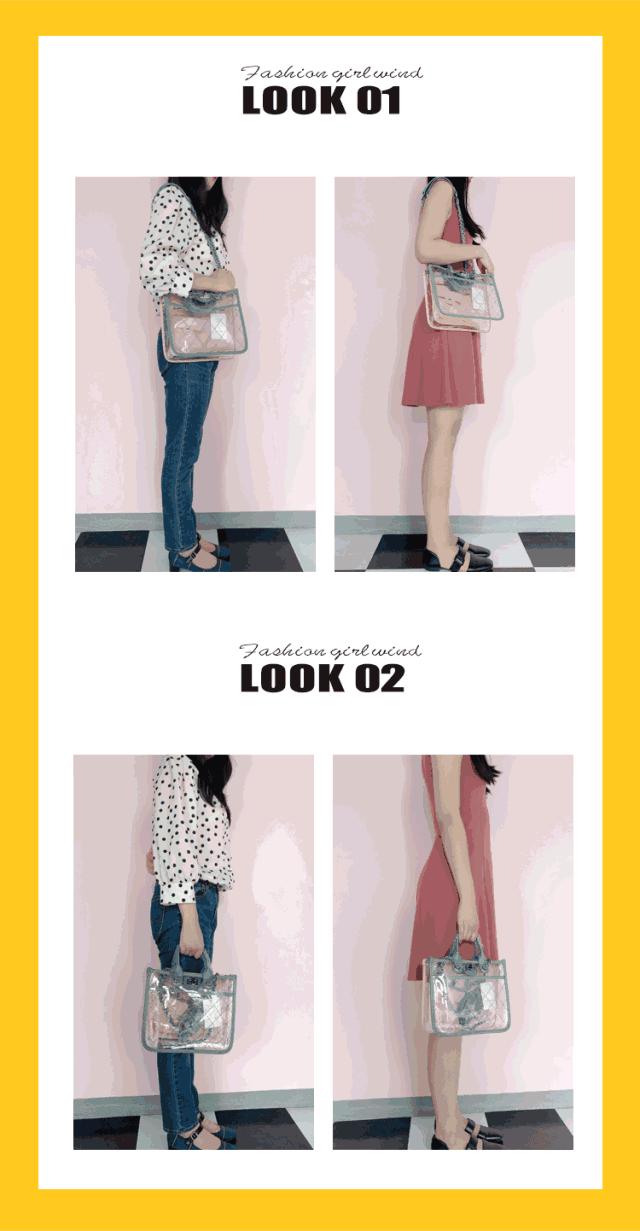 什么？时尚界最近流行背“塑料包”出门？7款夏日爆款PVC包包评测