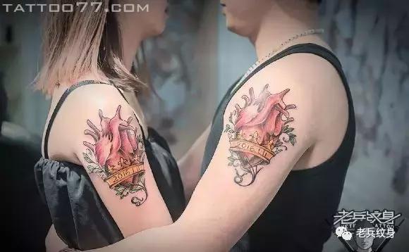 老兵手臂纹身作品欣赏,我重要吗再重都要表情包