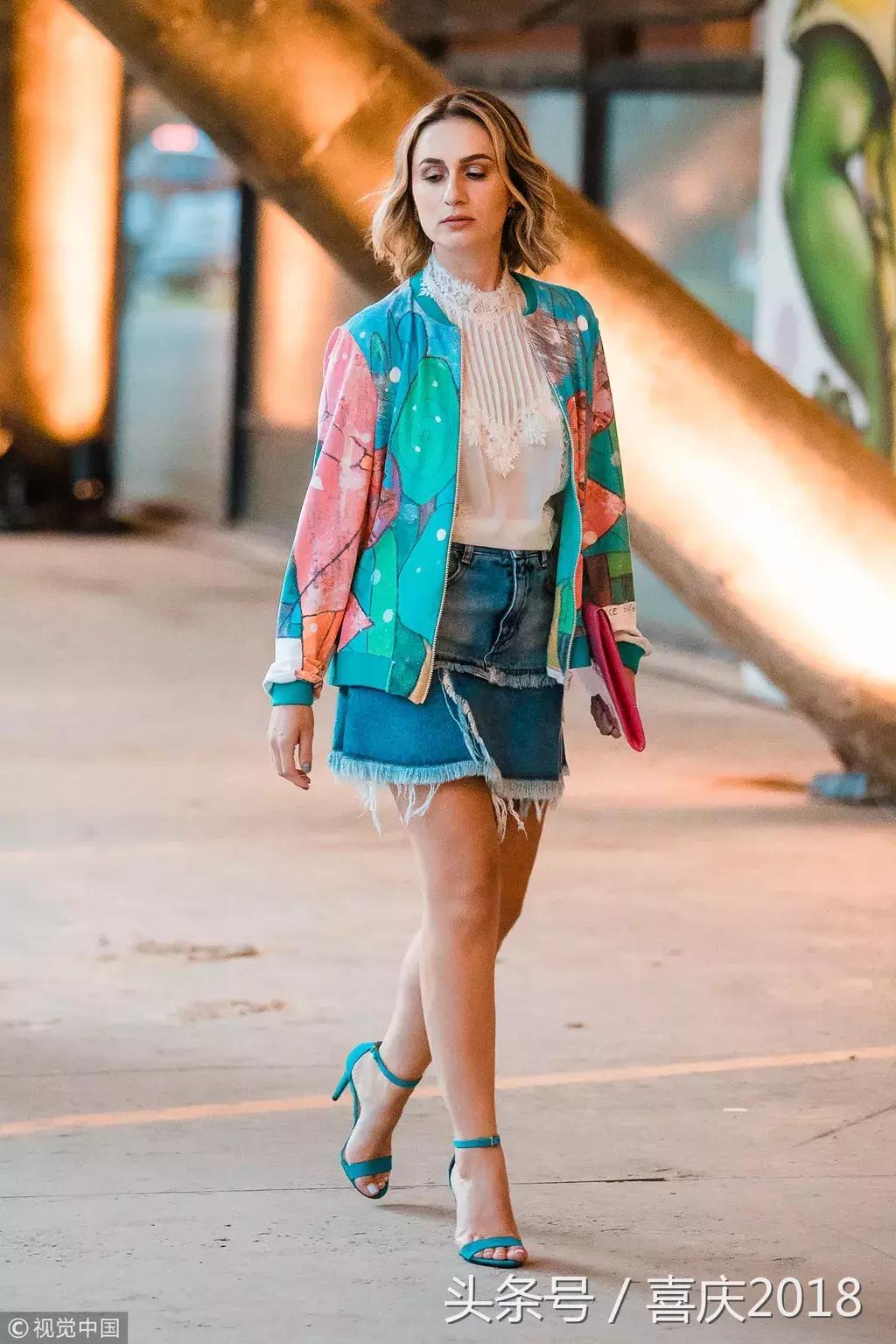 牛仔半裙怎么搭出时尚感,怎么选牛仔半裙才适合自己