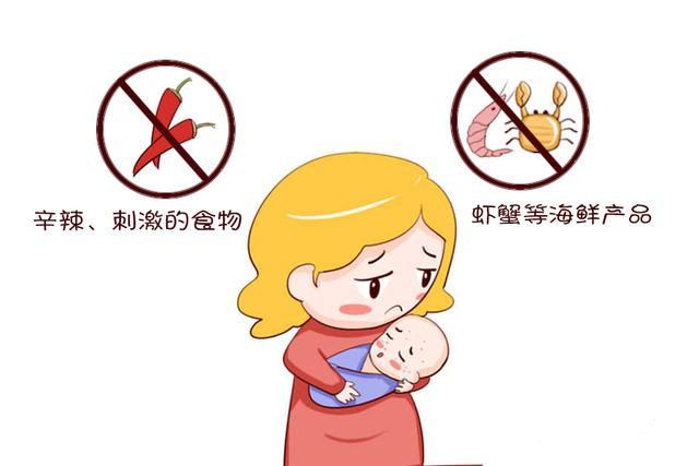 50天的宝宝脸上起小红点点是什么,新生半月女婴儿脸上很多小红点