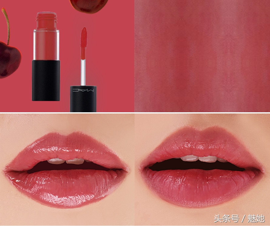 mac漆光唇釉棒棒糖110,mac最新款唇釉色号黑管