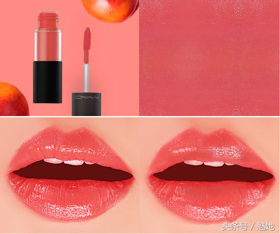mac漆光唇釉棒棒糖110,mac最新款唇釉色号黑管