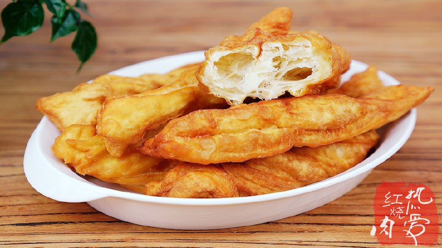 无铝蓬松大油条做法,空心大油条怎样做好吃