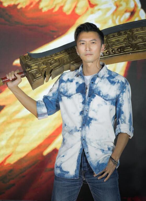 谢霆锋传奇世界手游发布会,传奇手游谢霆锋