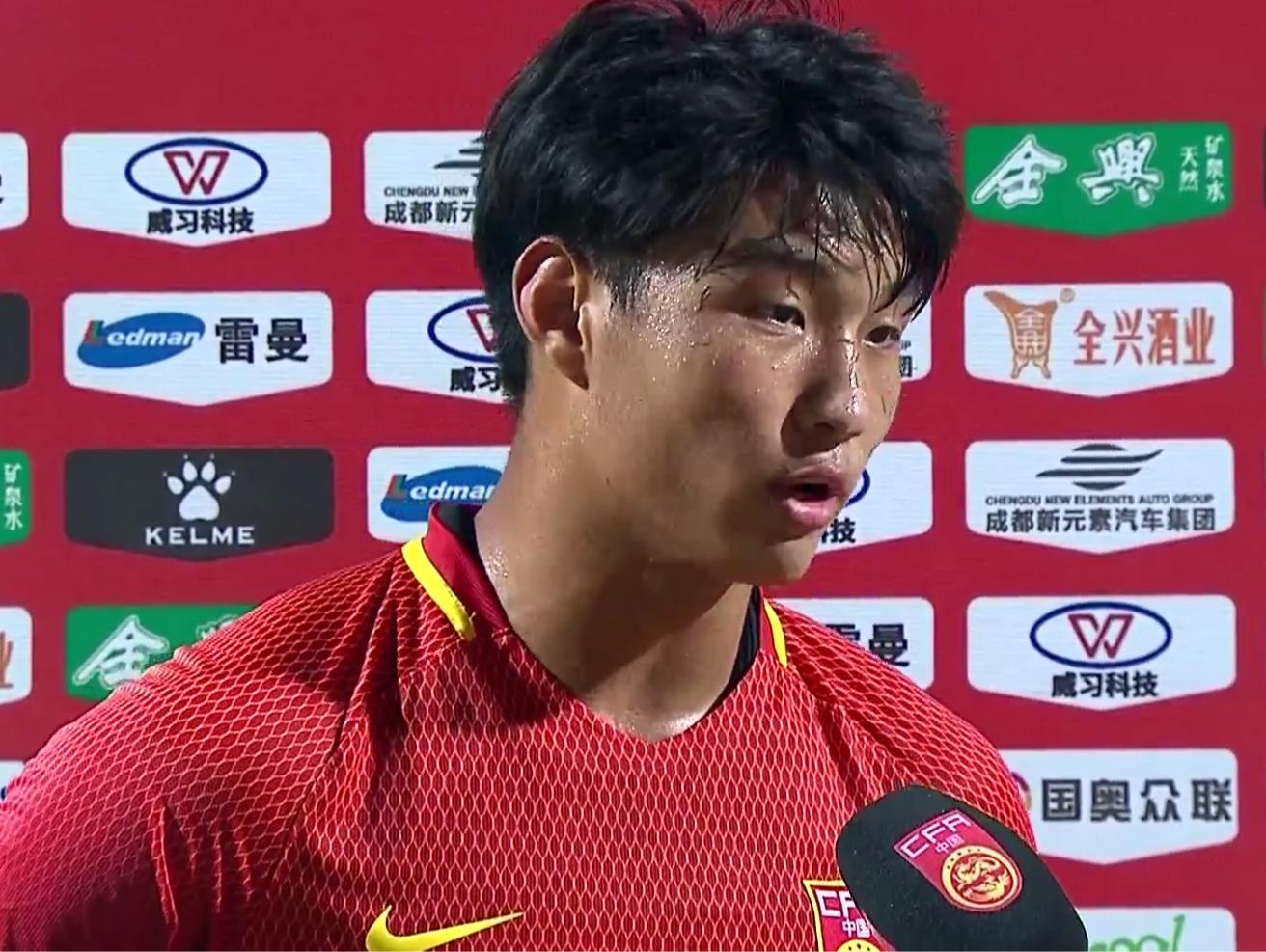 u19郭田雨绝杀视频,u19国青小将郭田雨