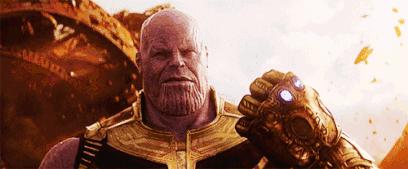 灭霸来了一个响指,灭霸一个响指灭了所有的英雄