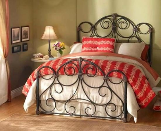 卧室好看的铁床,铁艺床怎么样