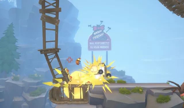 搞笑鸡鸡赛车游戏来了!