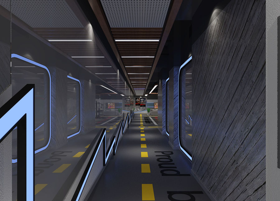 健身房体能区设计效果图大全集,健身房游泳池设计效果图