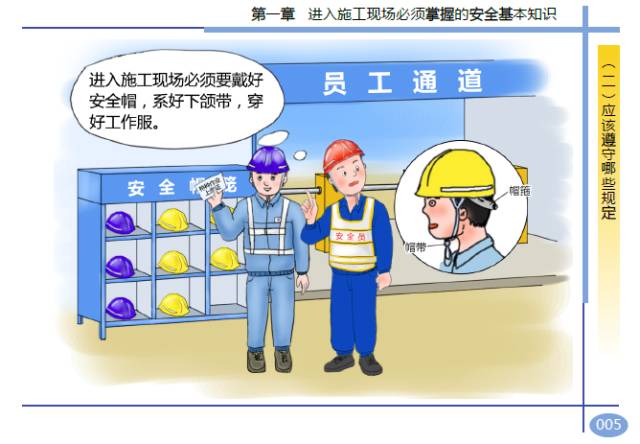 工地安全教育和安全施工漫画,关于安全的简单漫画图片大全