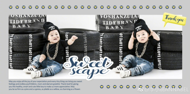 李小萌晒儿子萌照,李小萌公开晒儿子视频太像王雷了