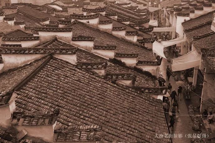 赣州赣南第一古镇,江西省遂川县大汾镇