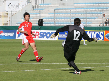 2007年土伦杯中国对葡萄牙,土伦杯中国队绝杀巴西