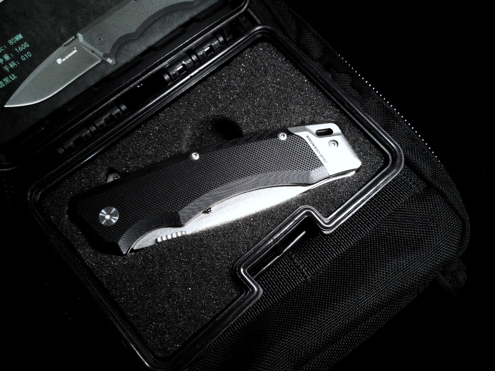 汉道洛克折叠刀钛合金版,汉道洛克刀镂空手柄好吗