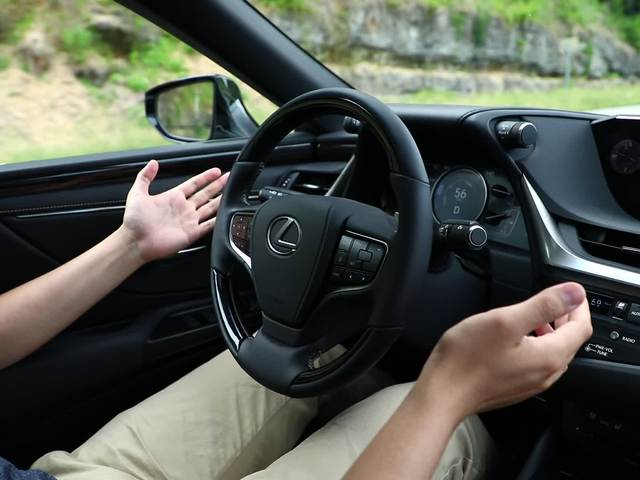 第八代雷克萨斯es试驾,新款雷克萨斯es到店试驾