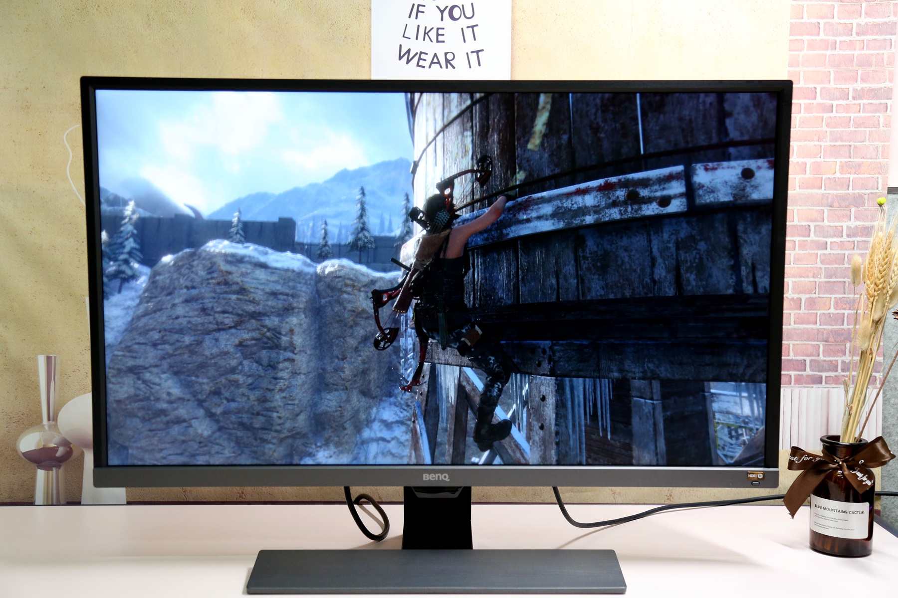 明基32英寸4khdr显示器ew3270u,明基影音娱乐显示器ew3280u评测