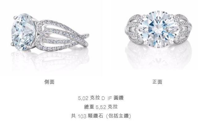 阿娇蜜月后甜晒大钻戒,阿娇钻戒和张馨予钻戒