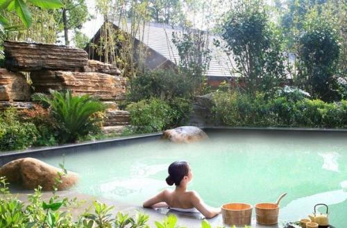 云南腾冲玛御谷温泉小镇,云南安宁温泉小镇