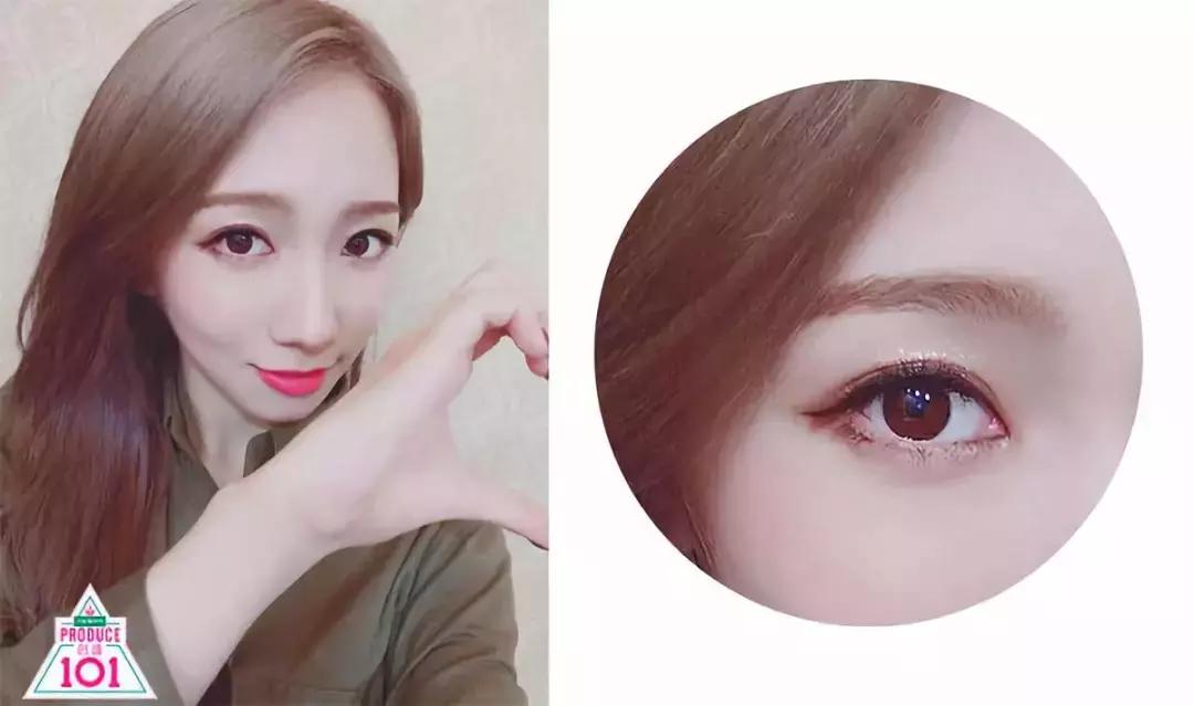 眼妆画的好,C位出道早,101女孩靠它被Pick