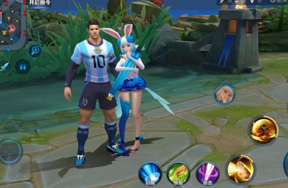 王者荣耀梅西努力才是最终入场券,王者荣耀梅西和科比