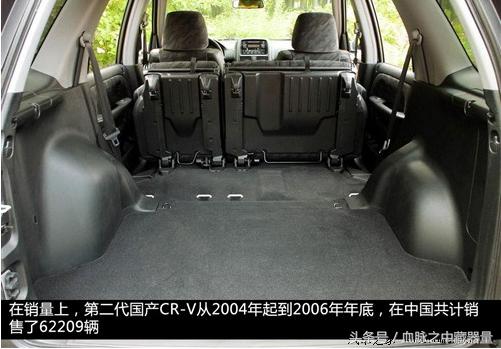 本田CRV进化史（之第二代CRV）