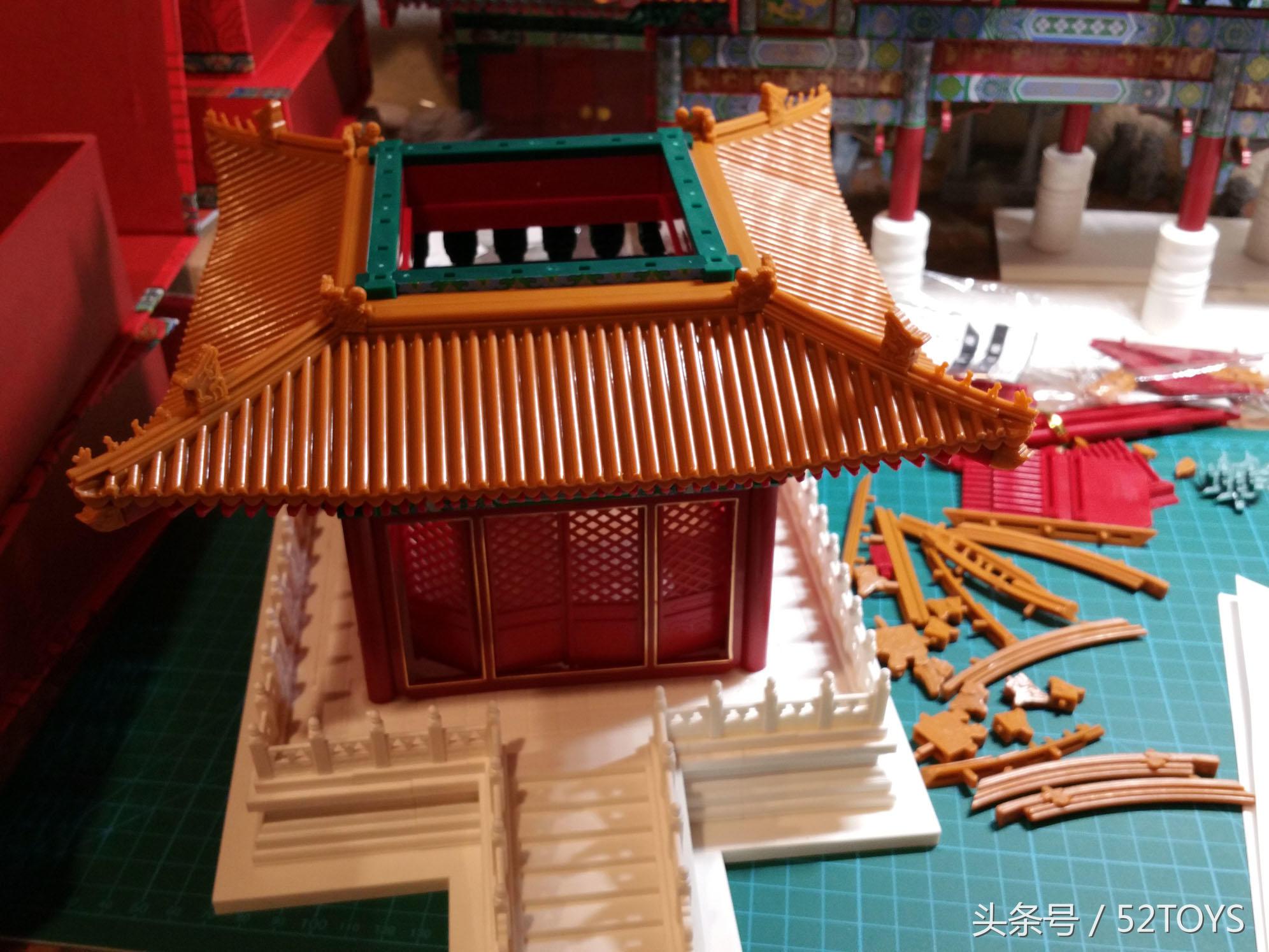 古建筑手办,中国古建筑手办