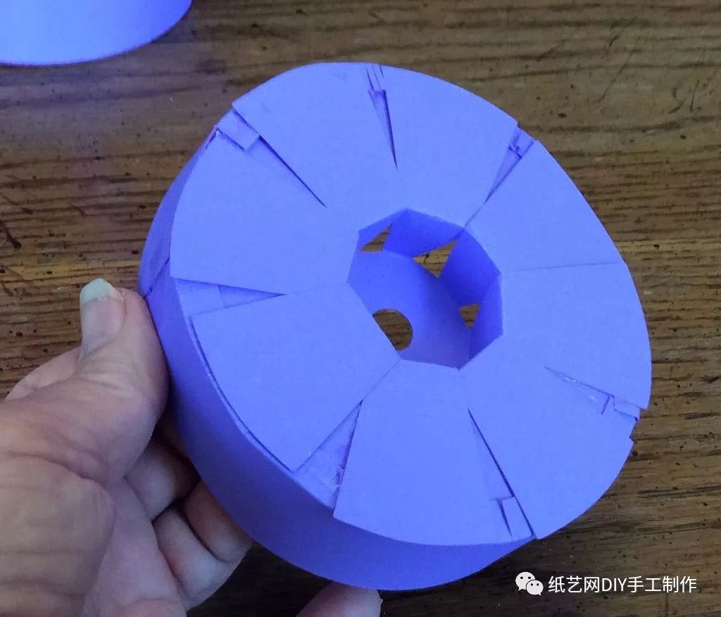 手工折纸古风灯笼长方形手提宫灯,如何固定纸雕灯笼图片教程