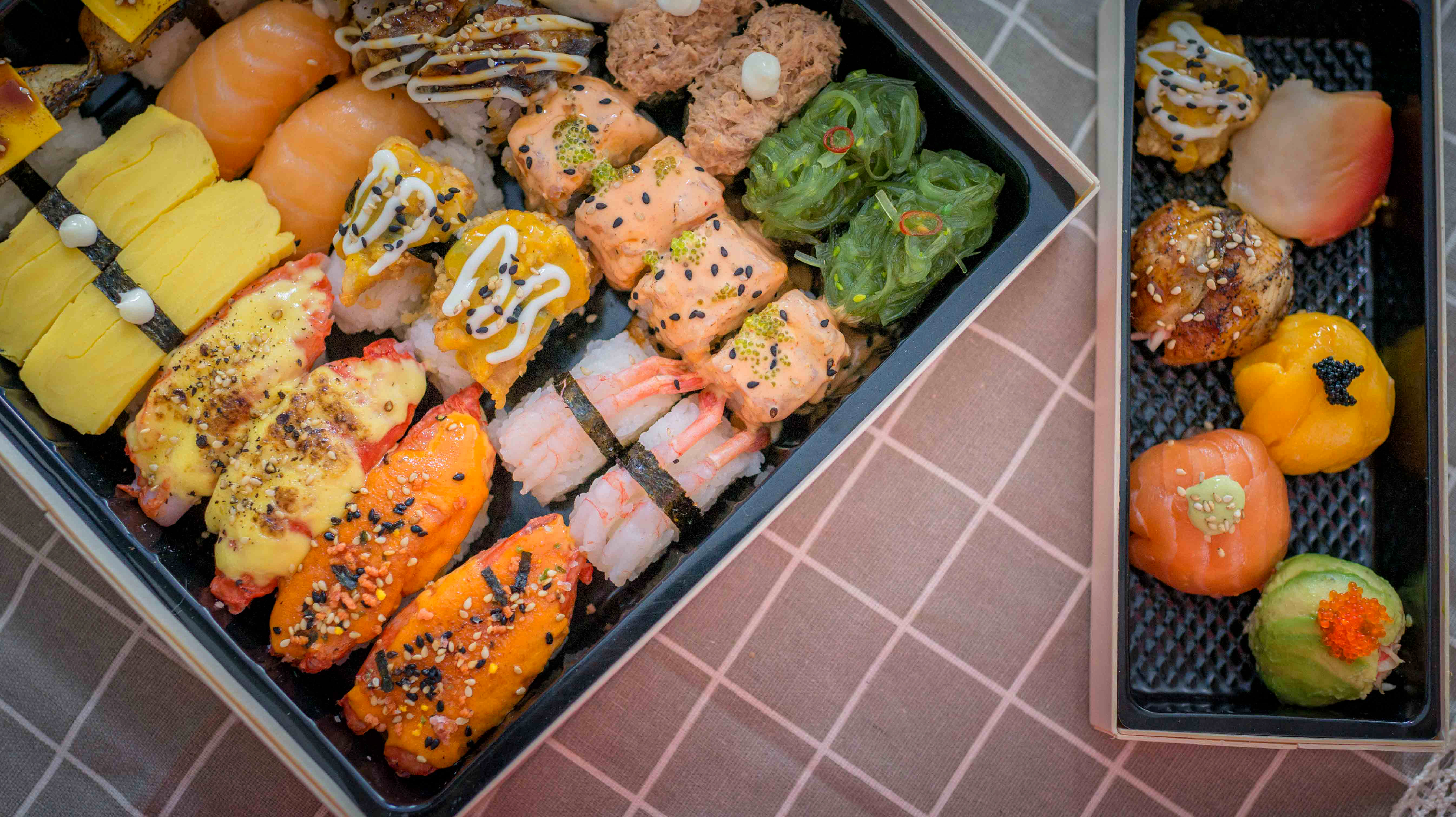 哈尔滨第一家美式寿司外卖世界杯的标配