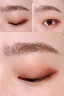 单眼皮变双眼皮的眼妆教程来咯,单眼皮变双眼皮眼妆教程高级感