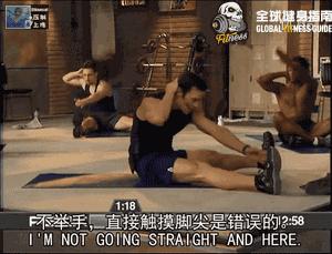 国外腹肌撕裂者90天纪录,腹肌撕裂者跟练