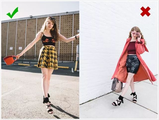 夏日这样穿短裙看起来胖5斤,胖mm短裙穿搭140斤