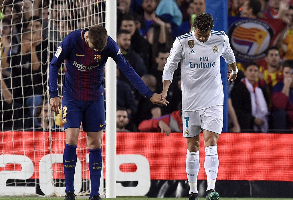 面对质疑c罗从来都是用进球回应,如此c罗