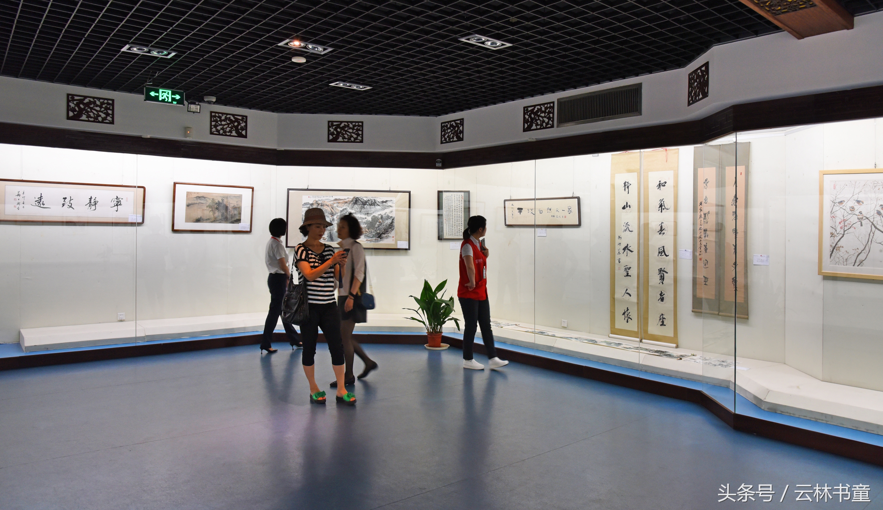 《丹青永茂│古今书画名家藏品展》在安庆中国黄梅戏博物馆展出