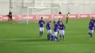 世界上最奇葩的足球进球,冰岛奇葩庆祝姿势