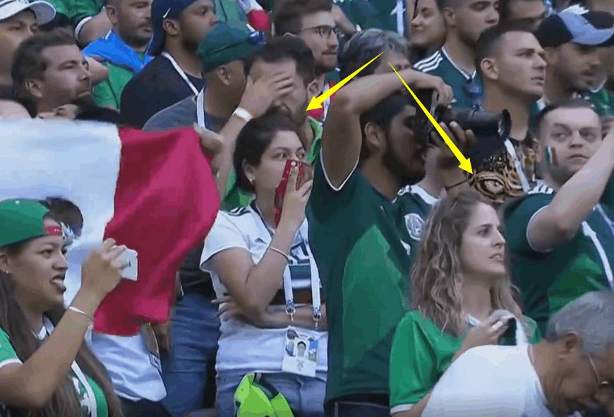 赢球就像过年！墨西哥美女球迷手舞足蹈，而勒夫这组动作很尴尬