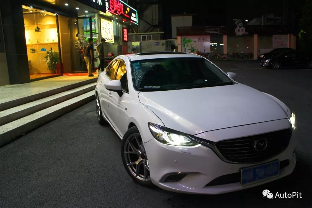 马自达阿特兹原车轮毂,马自达阿特兹纯进口改装