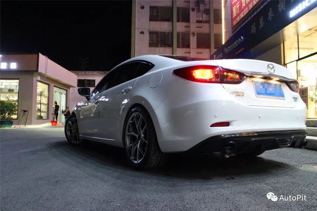 马自达阿特兹原车轮毂,马自达阿特兹纯进口改装