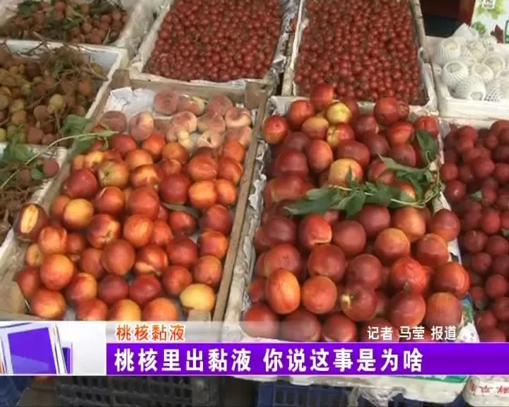 真相：桃子里面吃出黏液是“桃胶”还是另有他因？