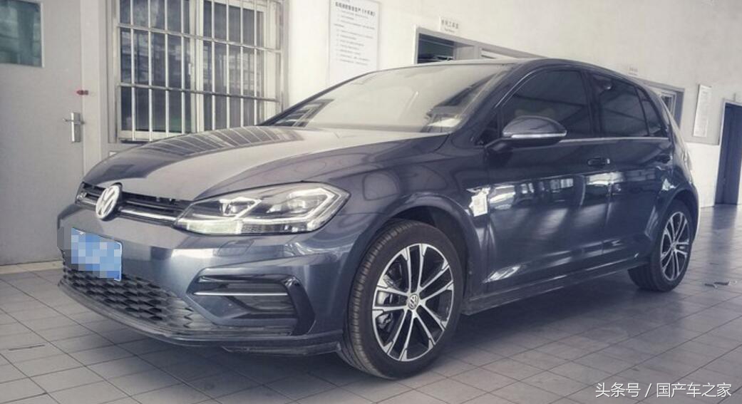 高尔夫7.5代r-line达喀尔蓝试驾,高尔夫r-line达喀尔蓝价格