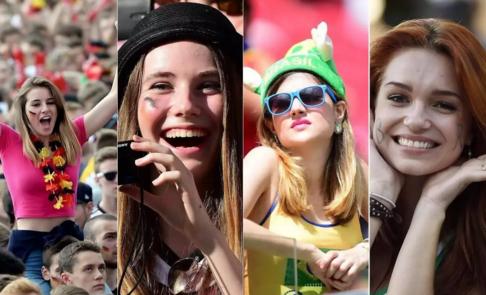 世界杯十大最吸睛女球迷,世界杯中最疯狂的女球迷
