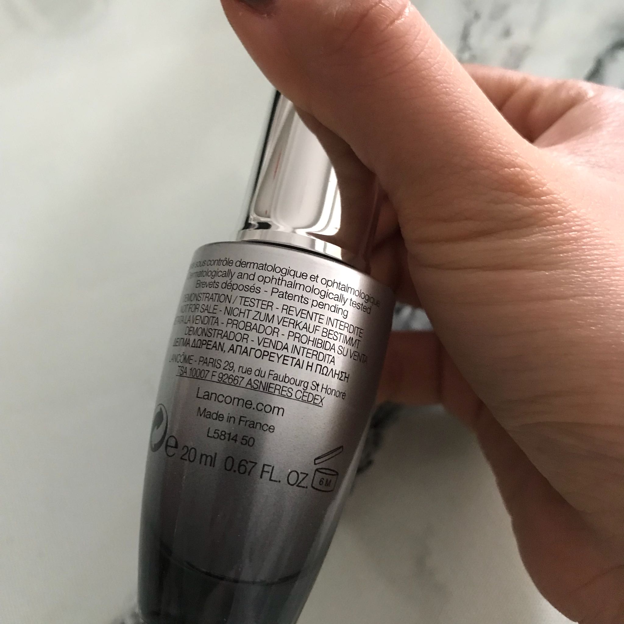 兰蔻大眼精华真假,兰蔻大眼精华不怎么好闻