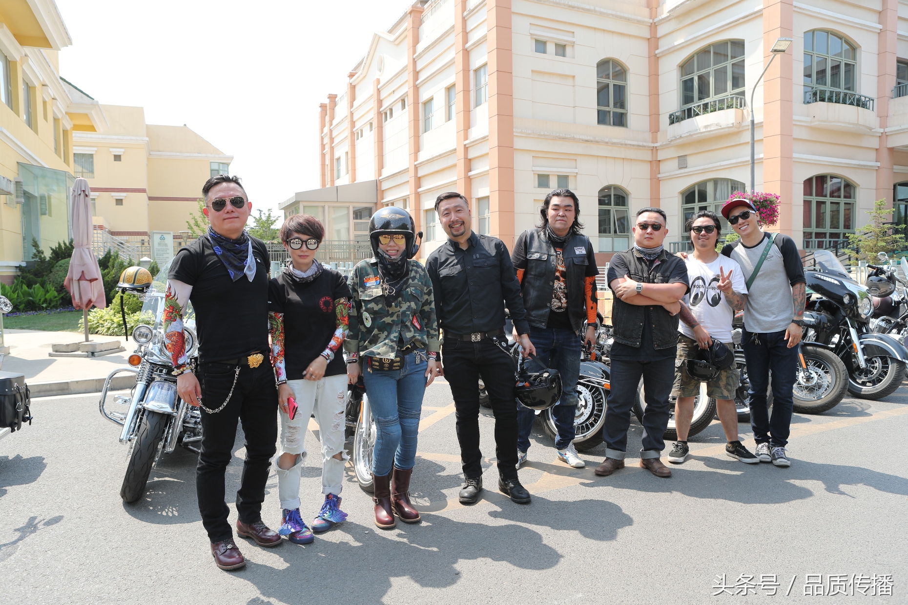 每人被俱乐部认可，哈雷俱乐部才能被社区认可，骑车、公益、成熟