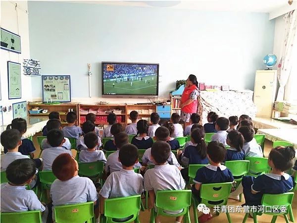 东营市幼儿园足球比赛,河安幼儿园