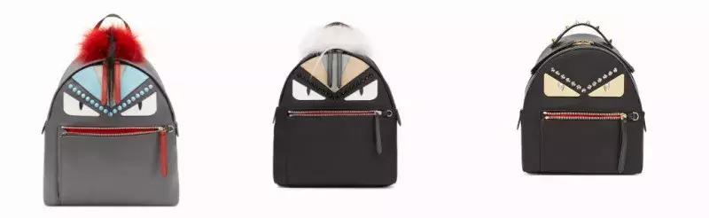 芬迪小怪兽双肩包有几个颜色,芬迪小怪兽双肩包鉴定