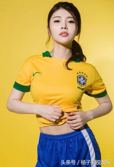 明星足球宝贝唐嫣,足球宝贝袁姗姗唐嫣