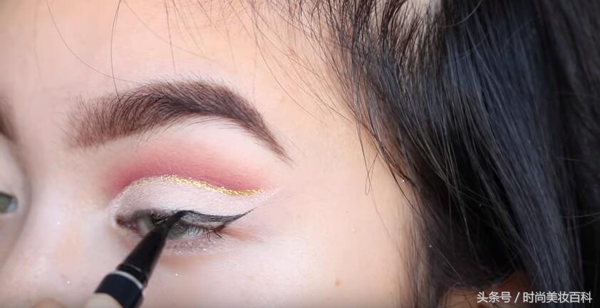 妆容教程眼妆cos,眼妆欧美妆教程