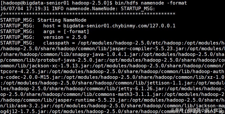 简述hadoop环境搭建步骤,hadoop环境搭建及安装