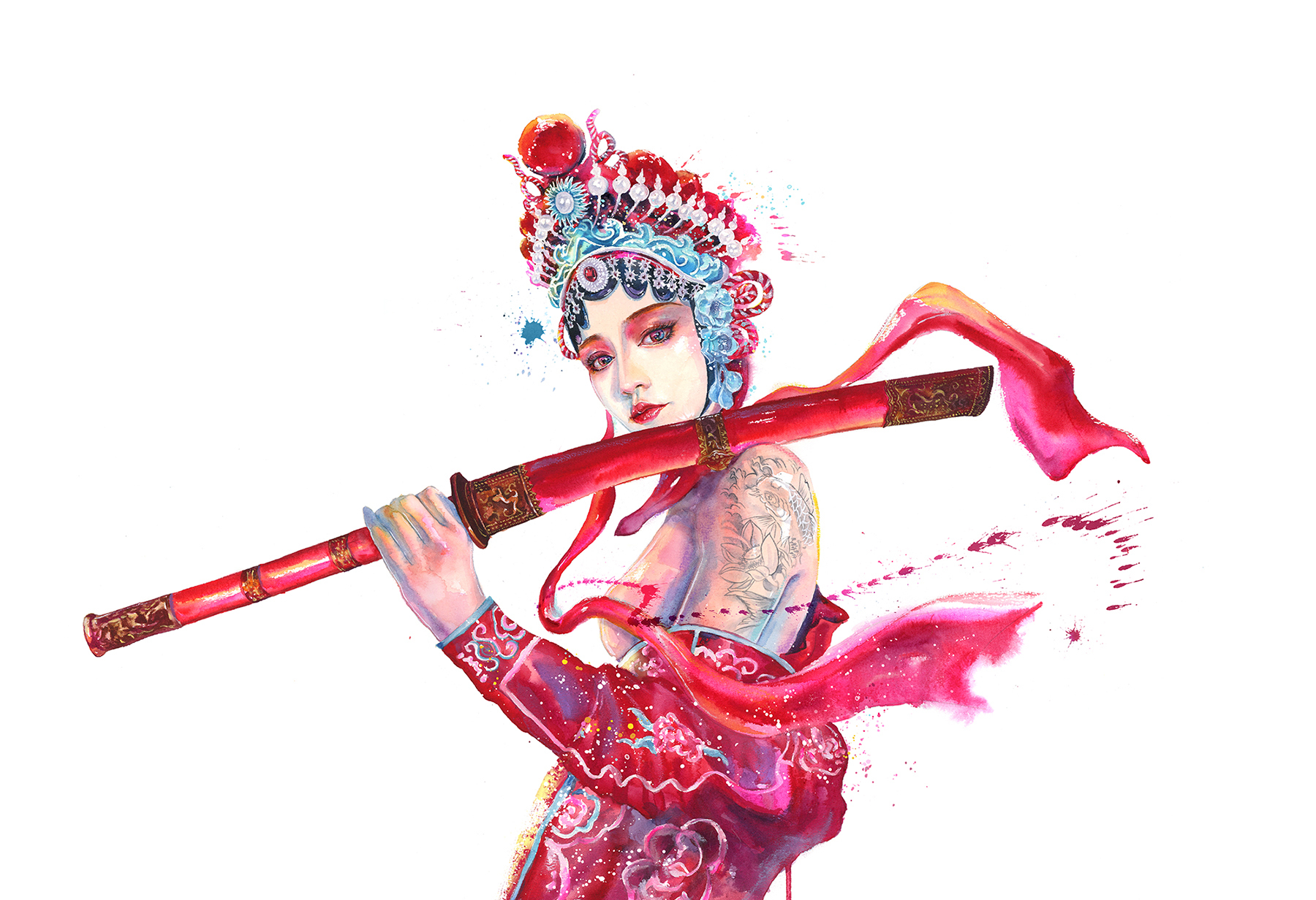 水彩的高端配色方法有哪些,水彩复古肤色怎么调配好看